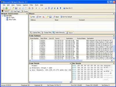Microsoft Network Monitor 3.1