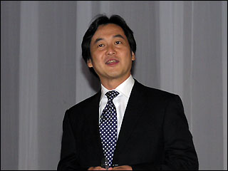 株式会社NTTドコモ 執行役員 マルチメディアサービス部長 夏野剛氏 株式会社NTTドコモ 執行役員 マルチメディアサービス部長 夏野剛氏