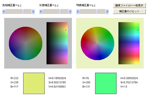 図1 実行画面の例