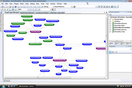 VSTS 2010のArchitecture Explorer