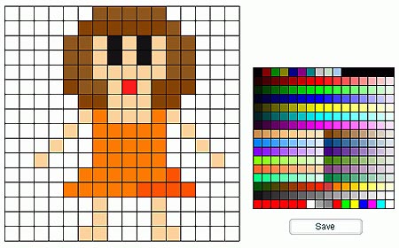 完成したアイコンエディタ
