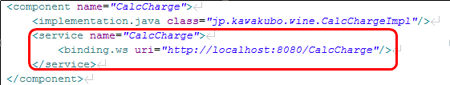 図1：バインディングを追加する