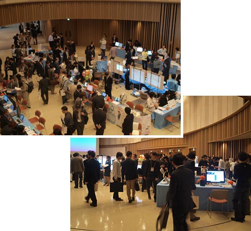 図3 FBA各社の展示も来場者への情報提供となった