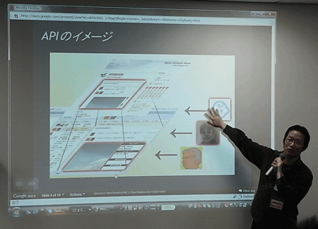 あんどうやすし氏のプレゼン「Google Wave API比較」