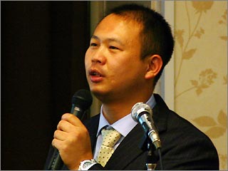 写真1：JPCERTコーディネーションセンター 情報セキュリティアナリスト Jack YS LIN氏