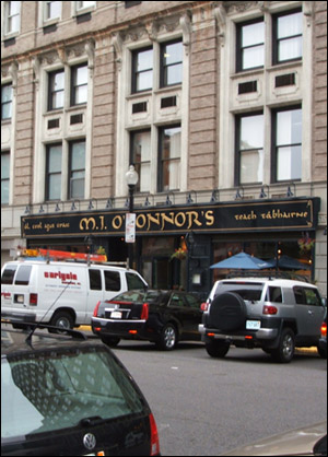 M.J.O'Conner's Irish Pubの外観