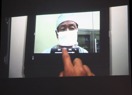 フェーズワンのiPadアプリ、動画による医療関係者向けの情報提供を目的としている