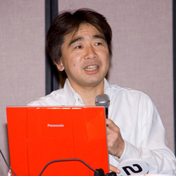 上段：真田哲弥氏<br>神尾寿氏（中段左）、佐藤崇氏（中段右）<br>草野亜紀夫氏（下段左）、水野和寛氏（下段右）