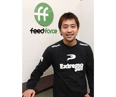 フィードフォース代表取締役 阿部樹氏